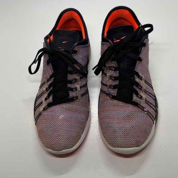 Nike Free TR 6 Trail Training Running Shoes Black Purple Rainbow Women Sz 8.5 - Picture 3 of 12